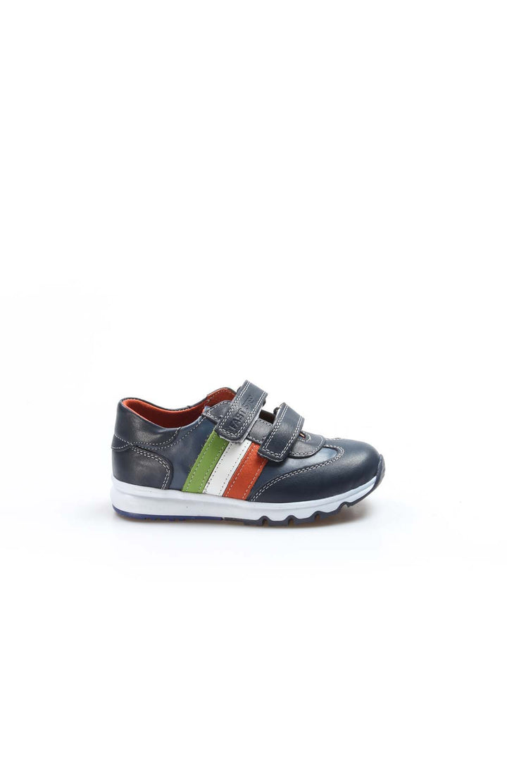 FST Genuine Leather Boys Casual Shoes 006PA800 Navy Blue - Tepotzotlán