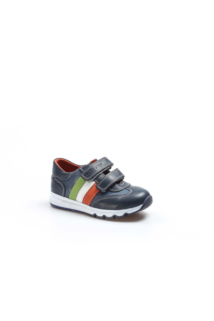 FST Genuine Leather Boys Casual Shoes 006PA800 Navy Blue - Tepotzotlán