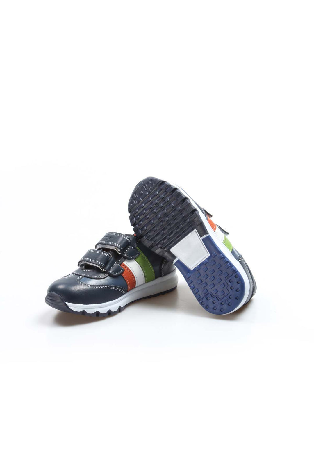 FST Genuine Leather Boys Casual Shoes 006PA800 Navy Blue - Tepotzotlán