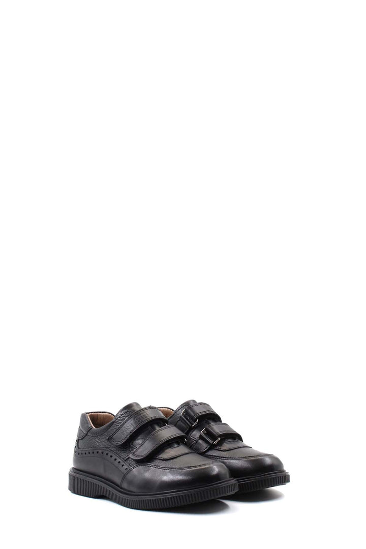 FST Genuine Leather Boys Casual Shoes 006XA0014 Black - Pátzcuaro