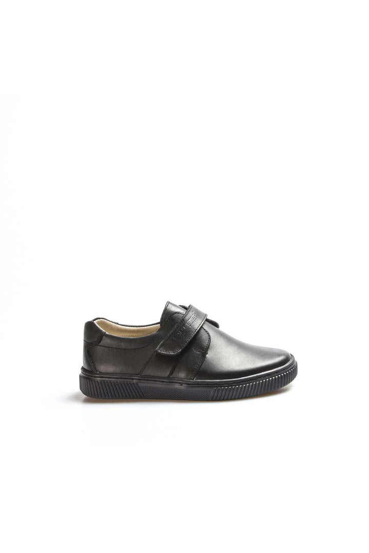 FST Genuine Leather Boys Casual Shoes 770PA912 Black - Royal Palm Beach