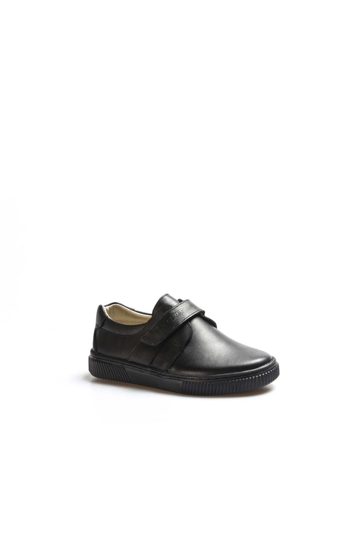 FST Genuine Leather Boys Casual Shoes 770PA912 Black - Royal Palm Beach