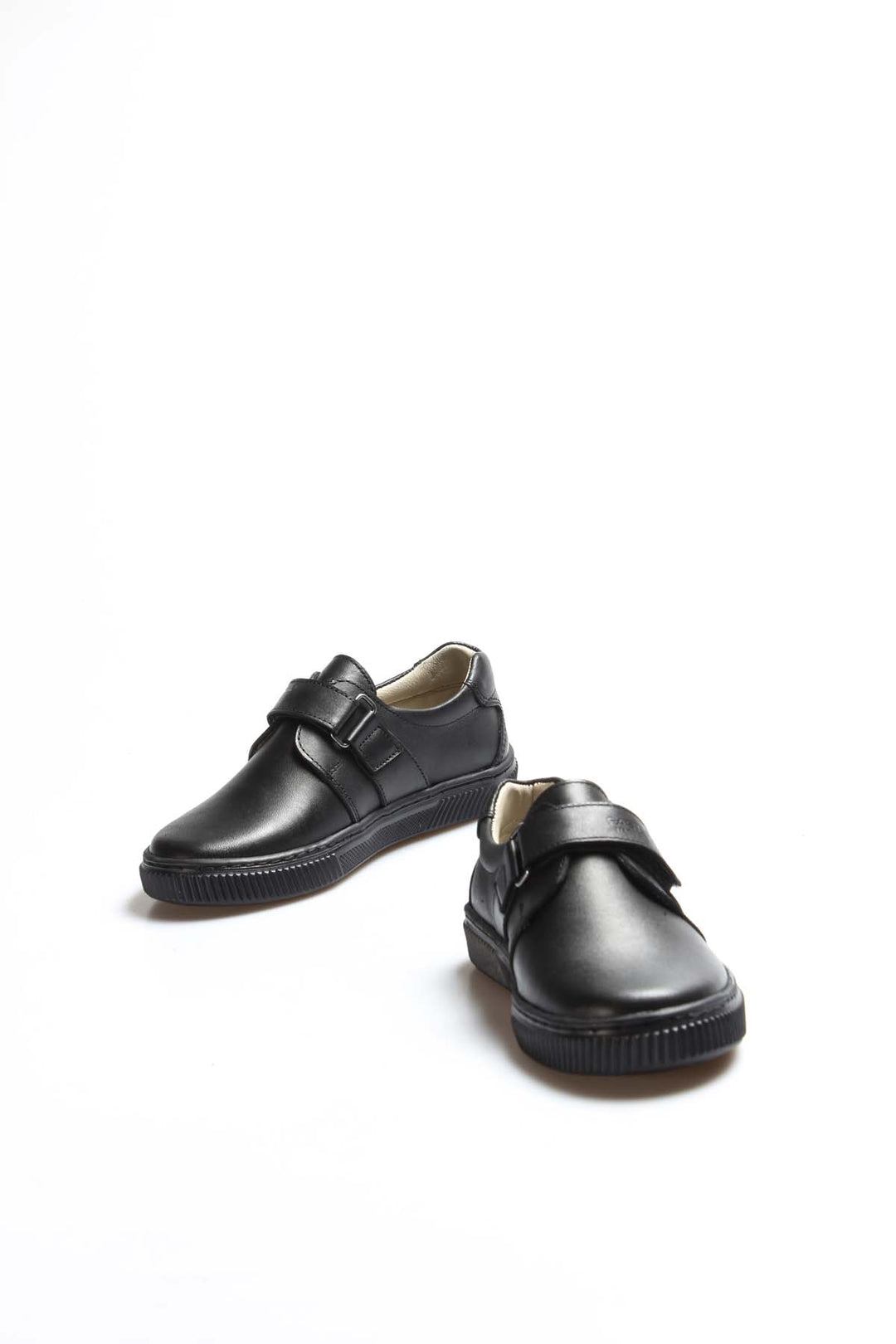 FST Genuine Leather Boys Casual Shoes 770PA912 Black - Royal Palm Beach