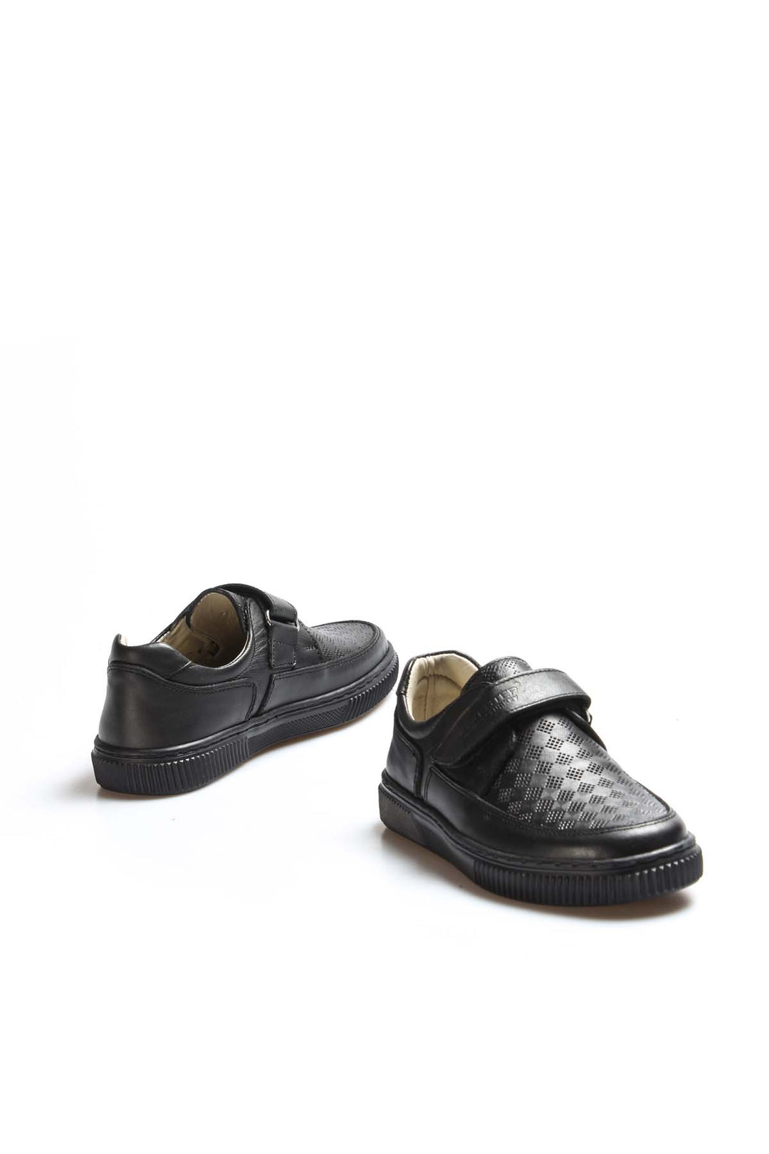 FST Genuine Leather Boys Casual Shoes 770PA917BSK Black - Bellevue