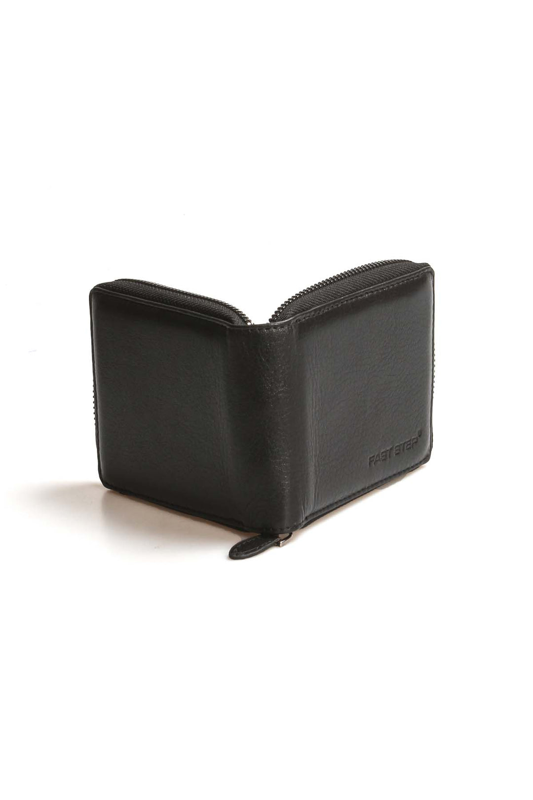 FST Genuine Leather Men's Wallet Accessory 779CA1579 Black - Terre Haute