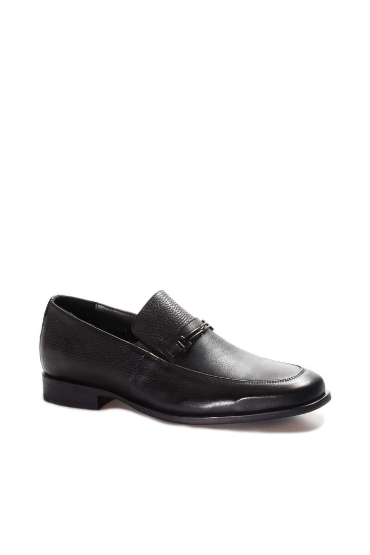 FST Genuine Leather Men's Classic Shoes 517MA1004 Black - Plainfield