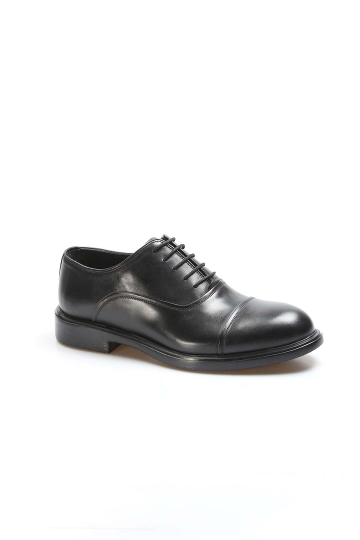 FST Genuine Leather Men's Classic Shoes 630MA302 Black - Fall River
