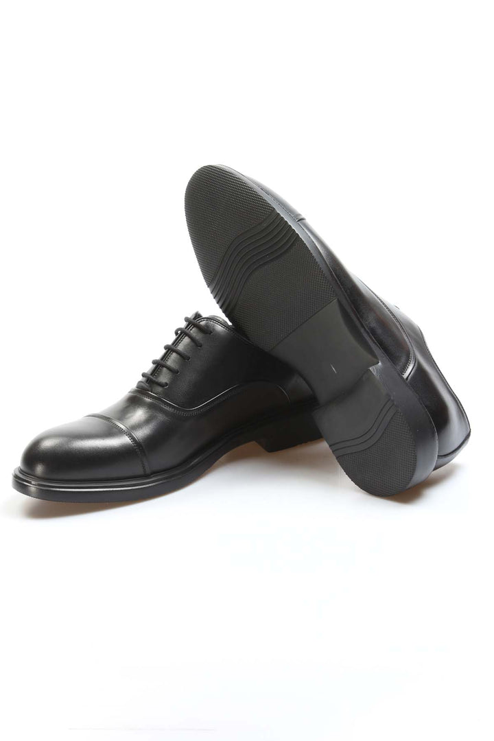 FST Genuine Leather Men's Classic Shoes 630MA302 Black - Fall River