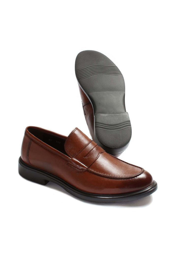 FST Genuine Leather Men's Classic Shoes 630MA308 Brown - Council Bluffs