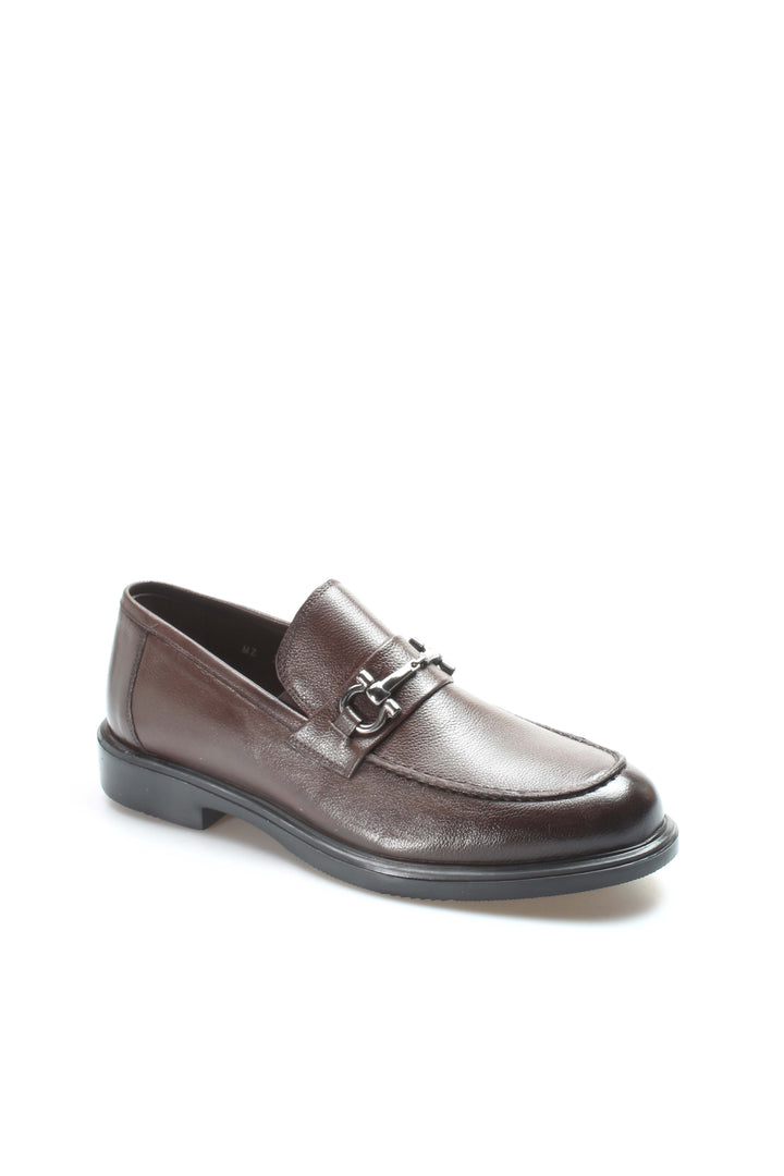 FST Genuine Leather Men's Classic Shoes 630MA309 Brown - Willich
