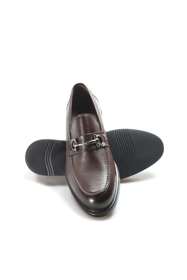 FST Genuine Leather Men's Classic Shoes 630MA309 Brown - Willich