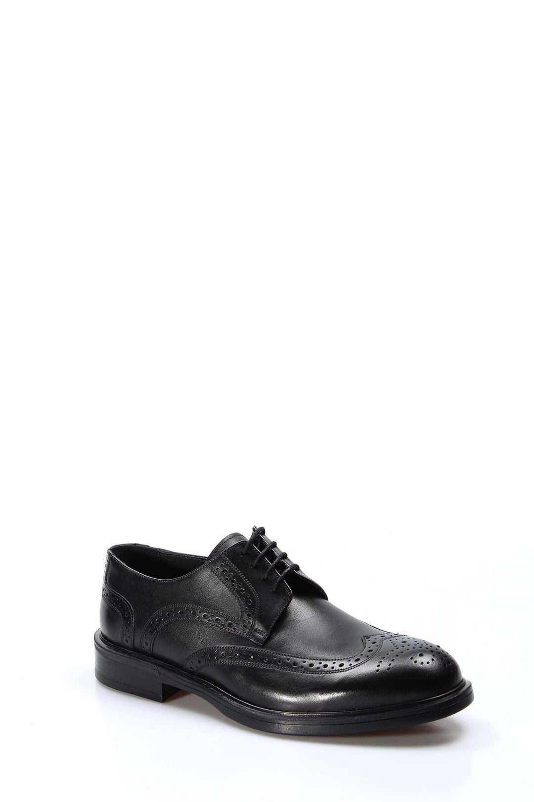 FST Genuine Leather Men's Classic Shoes 630MA724 Black - Hatfield