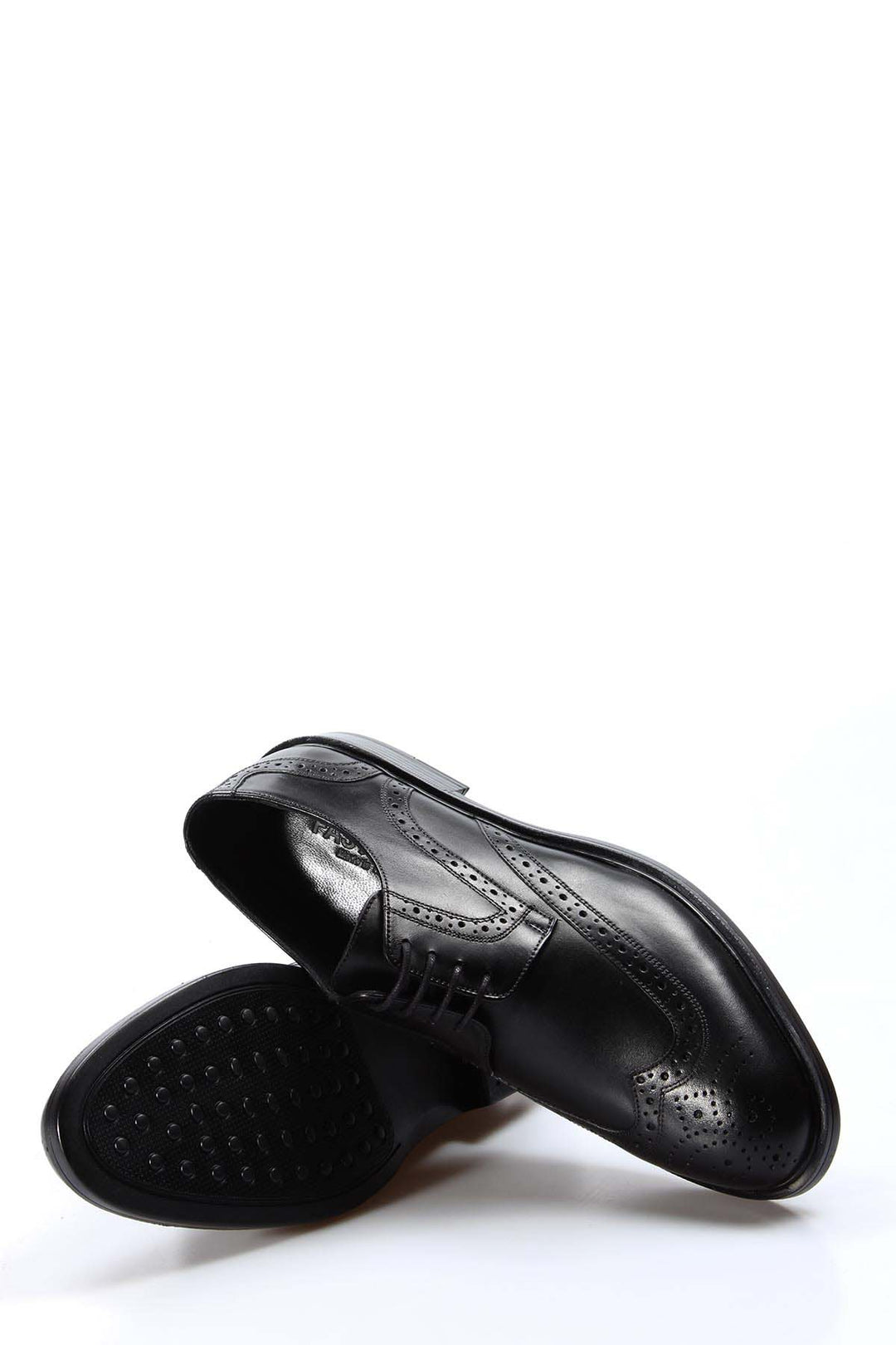 FST Genuine Leather Men's Classic Shoes 630MA724 Black - Hatfield