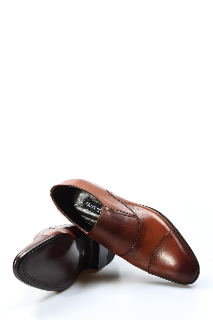 FST Genuine Leather Men's Classic Shoes 741MA20120 Brown - Argenteuil