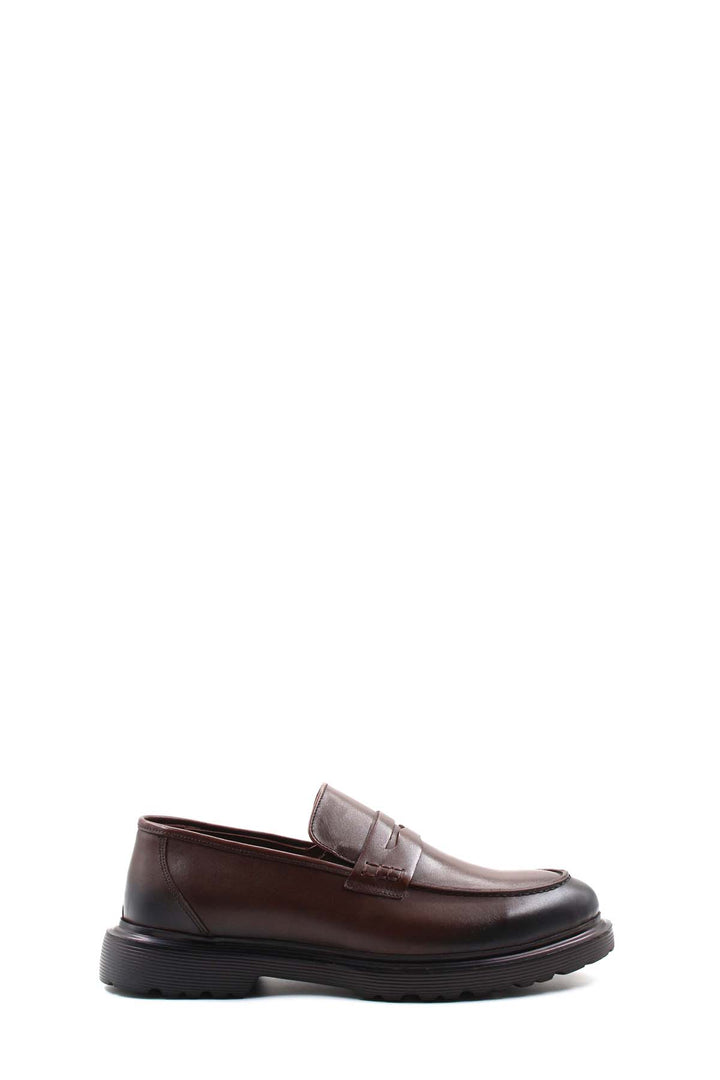FST Genuine Leather Men's Classic Shoes 741MA506E30 Brown - Leicester