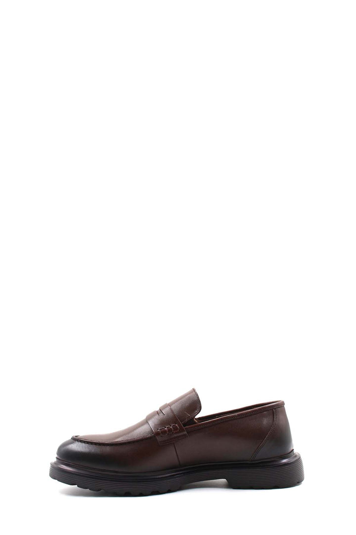 FST Genuine Leather Men's Classic Shoes 741MA506E30 Brown - Leicester