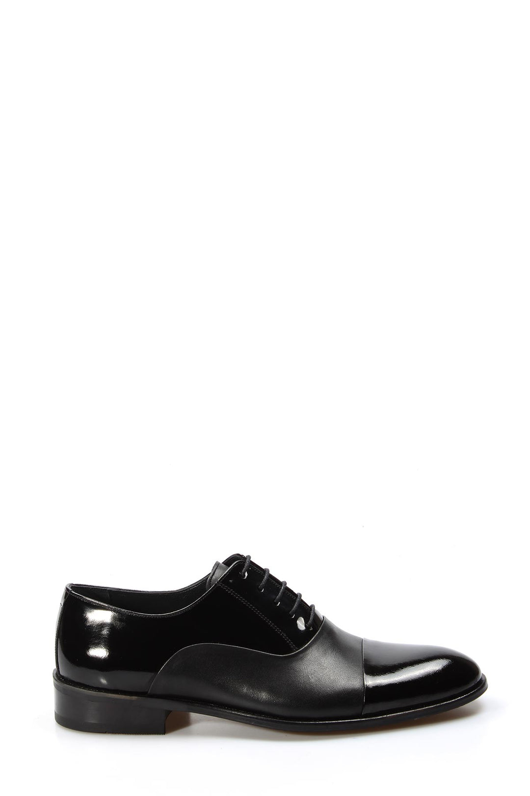 FST Genuine Leather Men's Classic Shoe 867MA075JUR Black Patent - Deventer