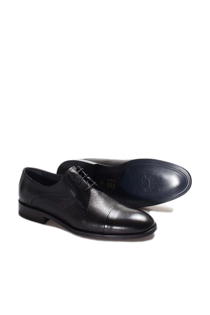 FST Genuine Leather Men's Classic Shoes 867MA226 Black - La Huacana