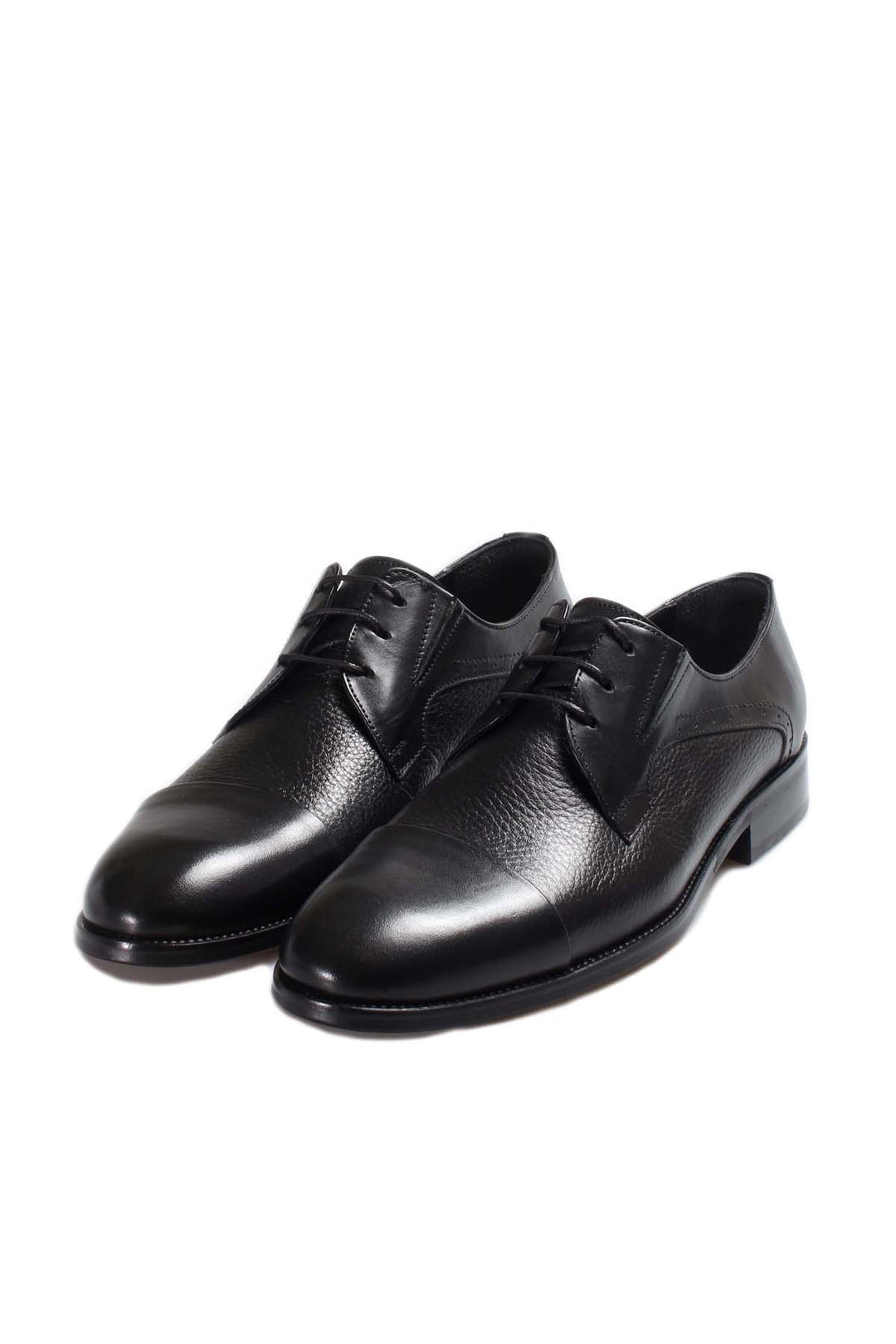 FST Genuine Leather Men's Classic Shoes 867MA226 Black - La Huacana