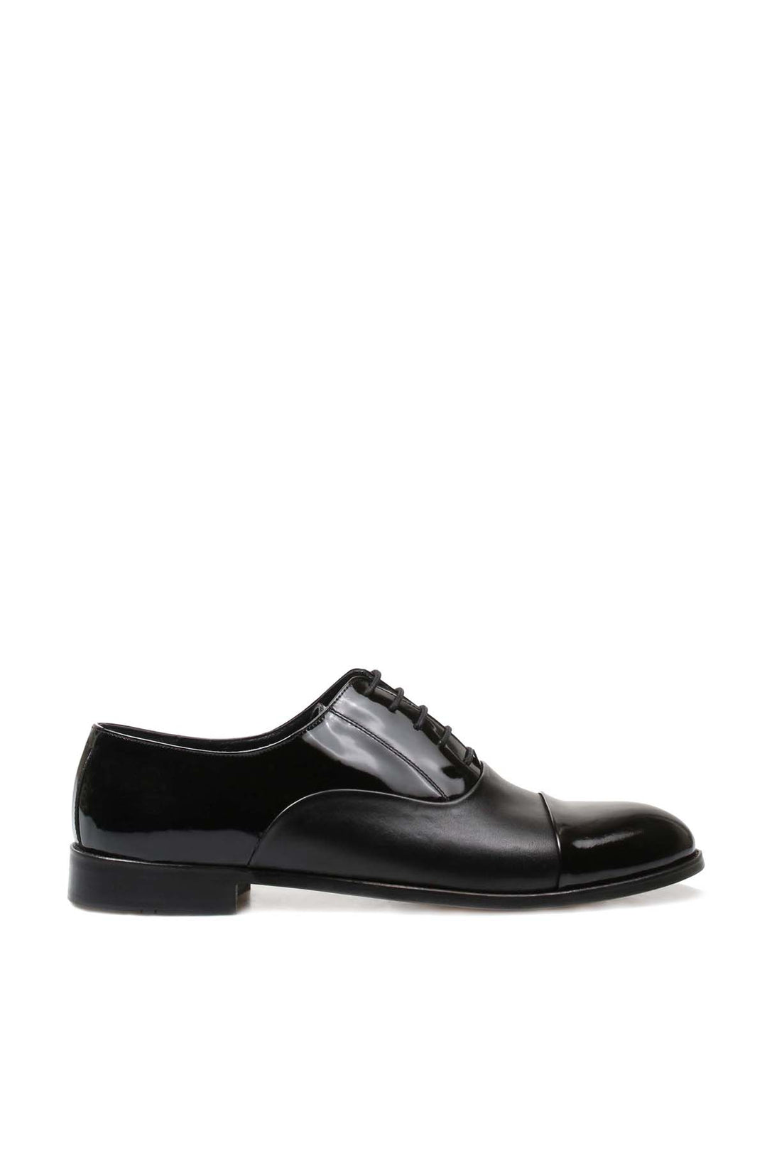 FST Genuine Leather Men's Classic Shoe 867MBA075JUR Black Patent - Huesca