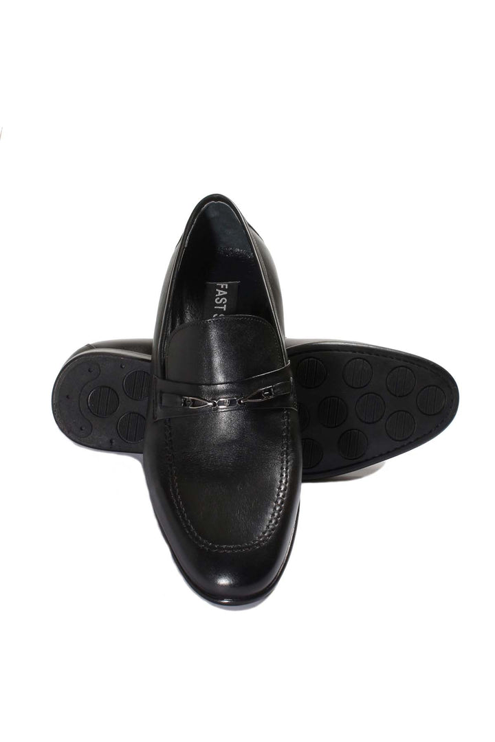 FST Genuine Leather Men's Classic Shoes 910MA2206K Black - Auburn