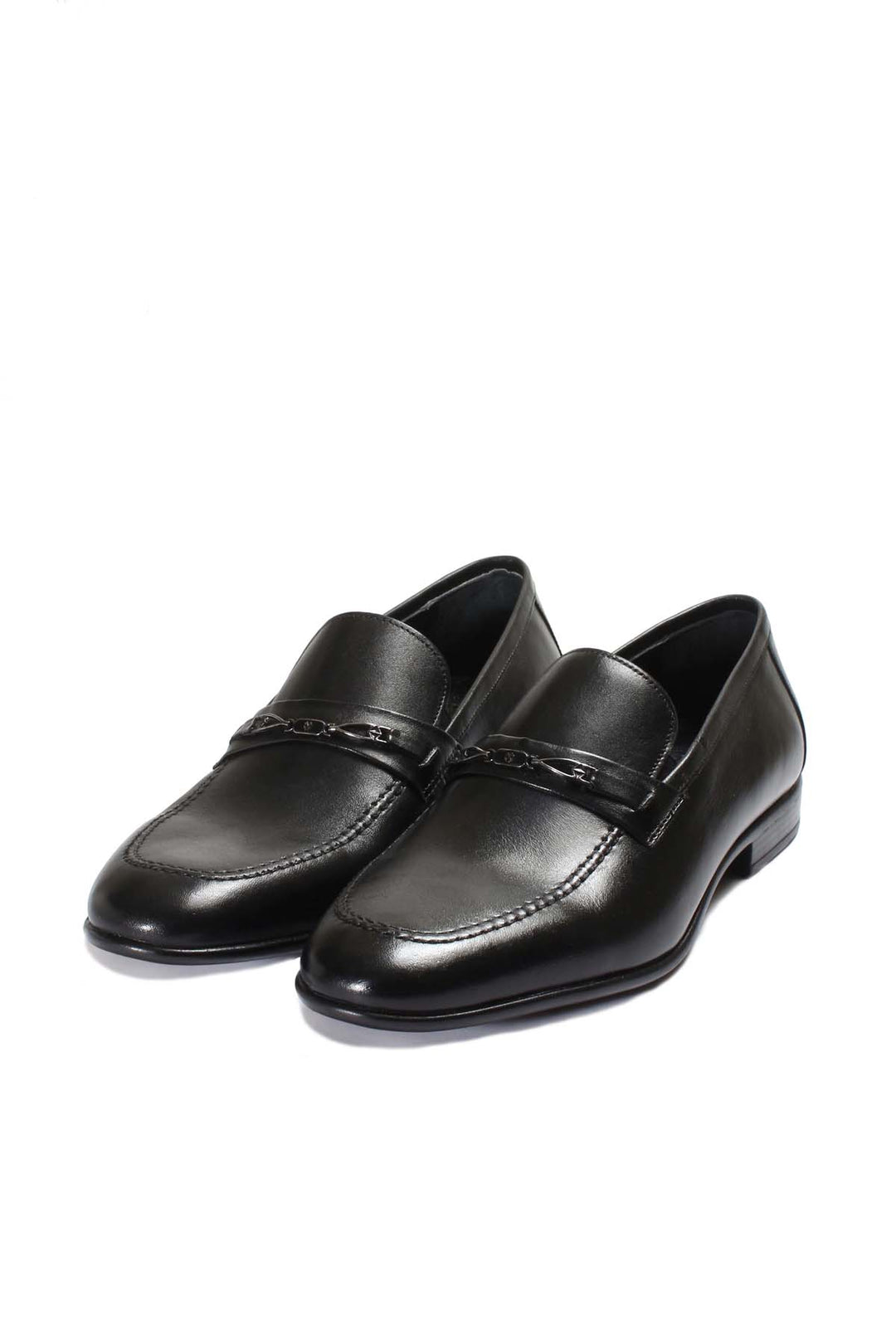 FST Genuine Leather Men's Classic Shoes 910MA2206K Black - Auburn