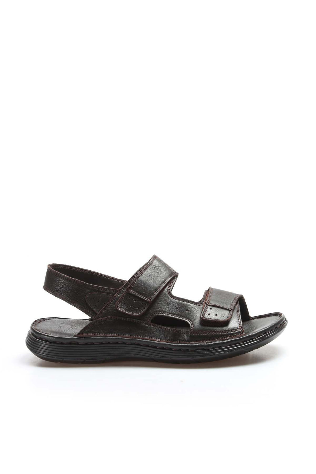 FST Genuine Leather Men's Classic Sandal 018MAG-208-71 Brown - Mentor