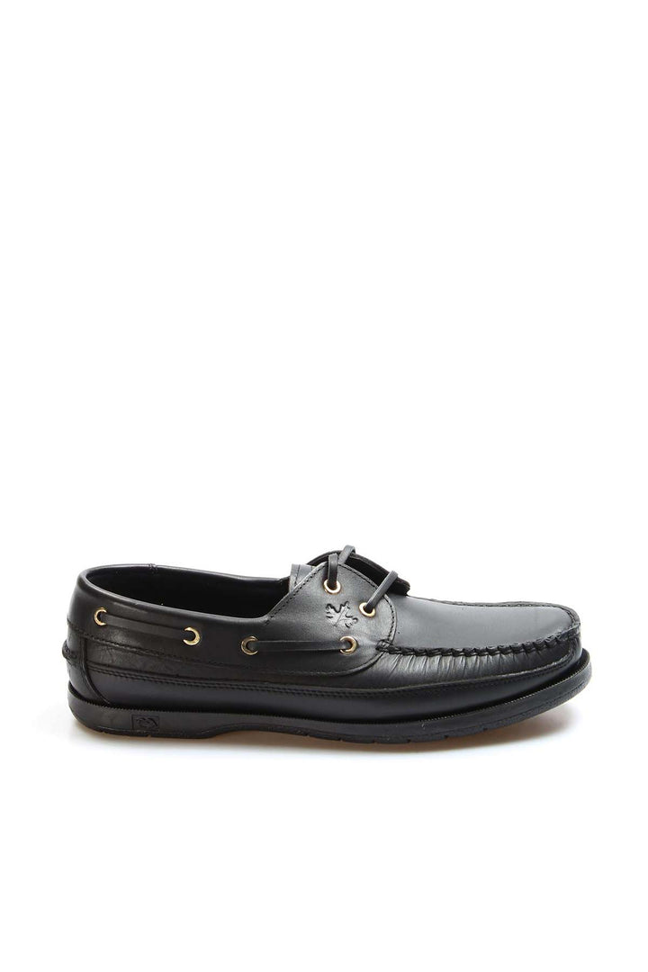 FST Genuine Leather Men's Loafer Shoes 628GADAXFAST Black - Brandon