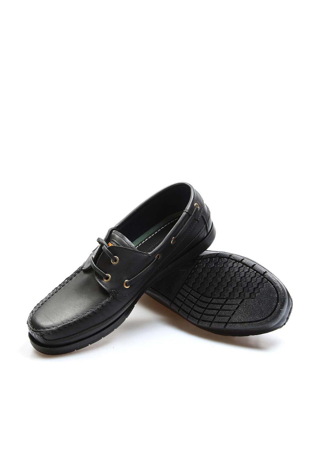 FST Genuine Leather Men's Loafer Shoes 628GADAXFAST Black - Brandon