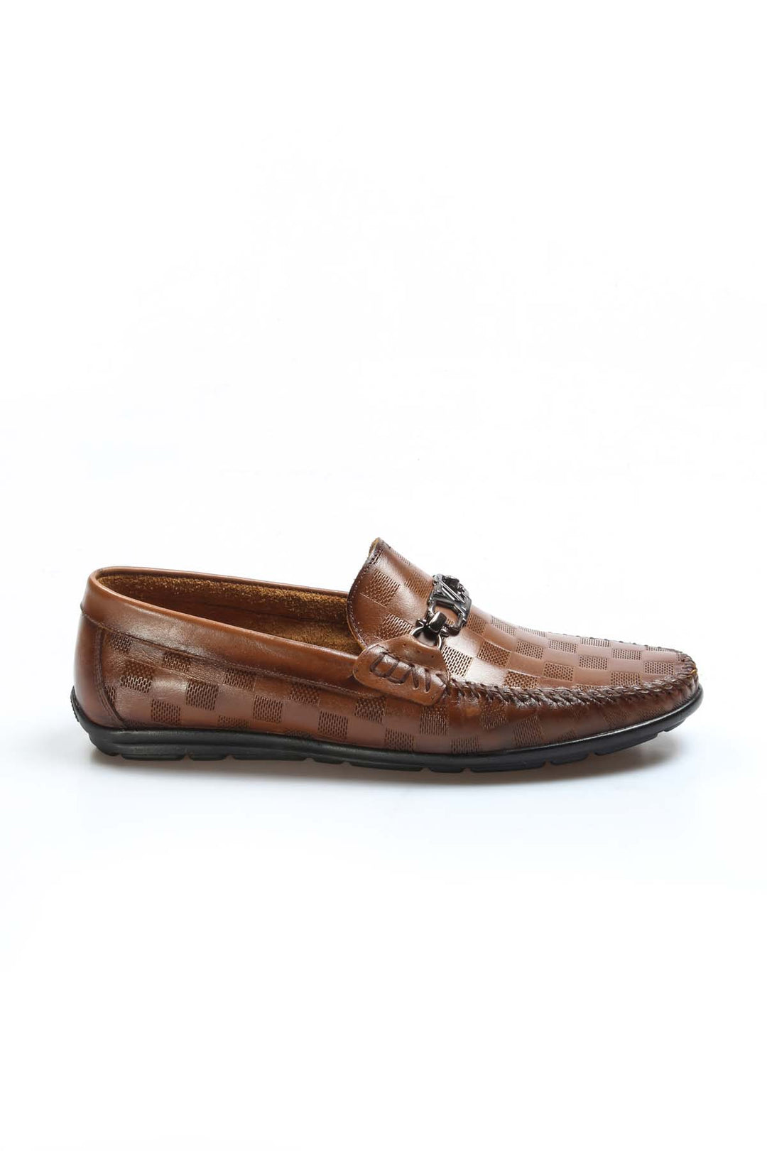 FST Genuine Leather Men's Loafer Shoes 819MA109 Brown - Ponte de Lima