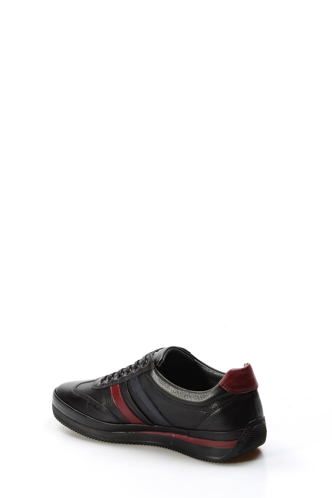FST Genuine Leather Men's Sneakers 856MA1798 Burgundy Black - Pabellón de Arteaga