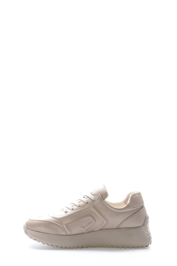 FST Genuine Leather Women's Casual Shoes 136ZA507 Silver - Benalmádena