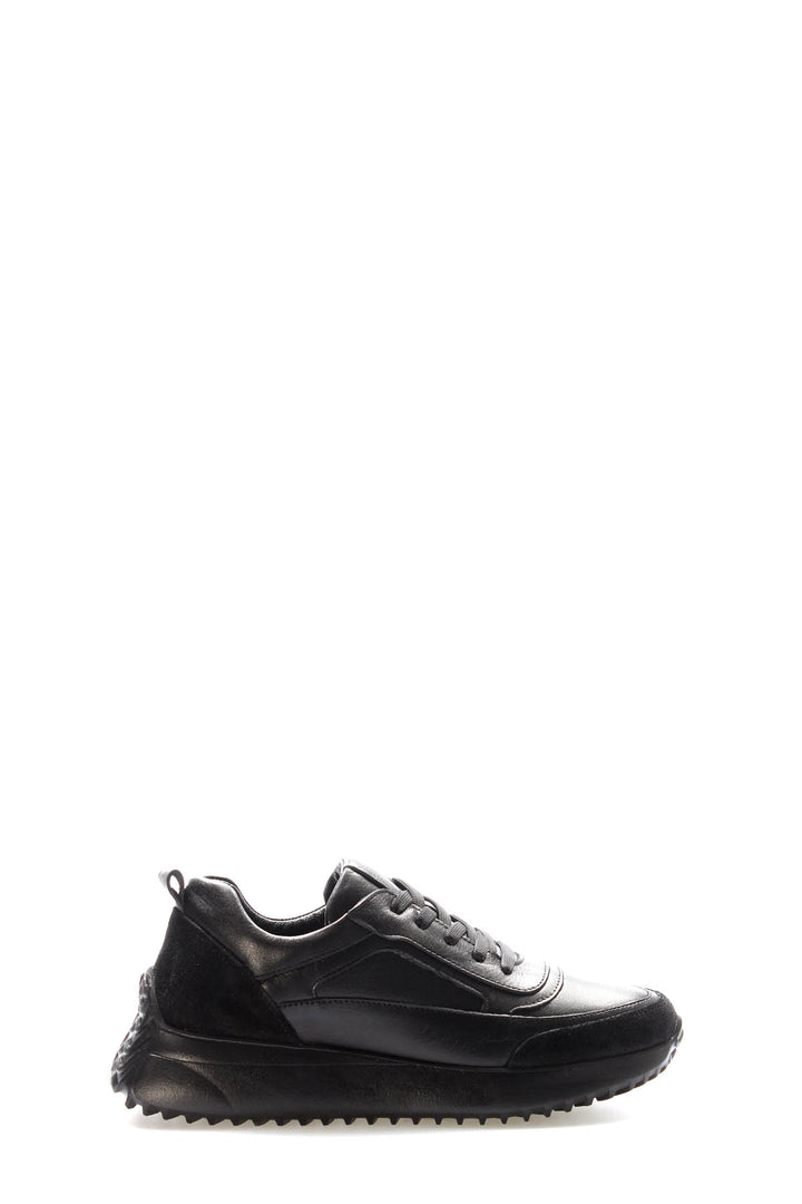 FST Genuine Leather Women's Casual Shoes 136ZA903 Black - Eschweiler