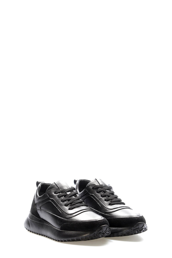 FST Genuine Leather Women's Casual Shoes 136ZA903 Black - Eschweiler