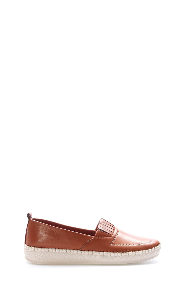 FST Genuine Leather Women's Casual Shoes 164ZA2010 Brown - Loveland