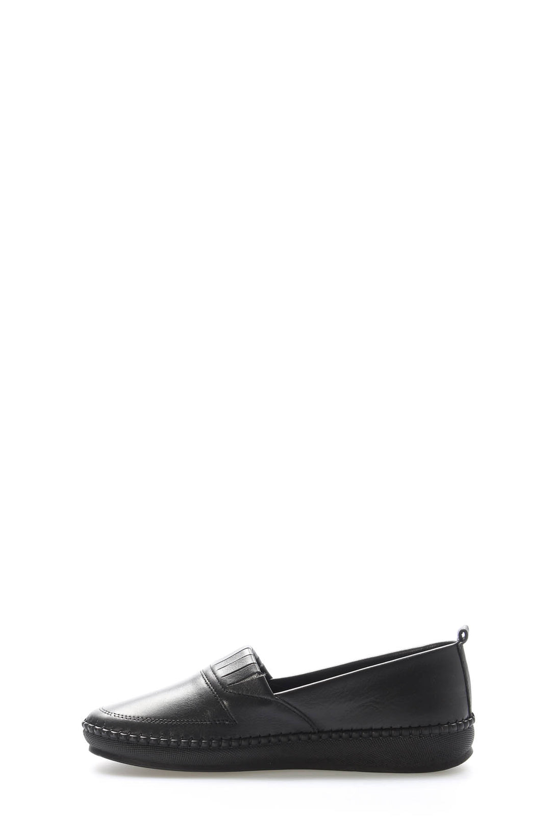 FST Genuine Leather Women's Casual Shoes 164ZA2010 Black - Seaside