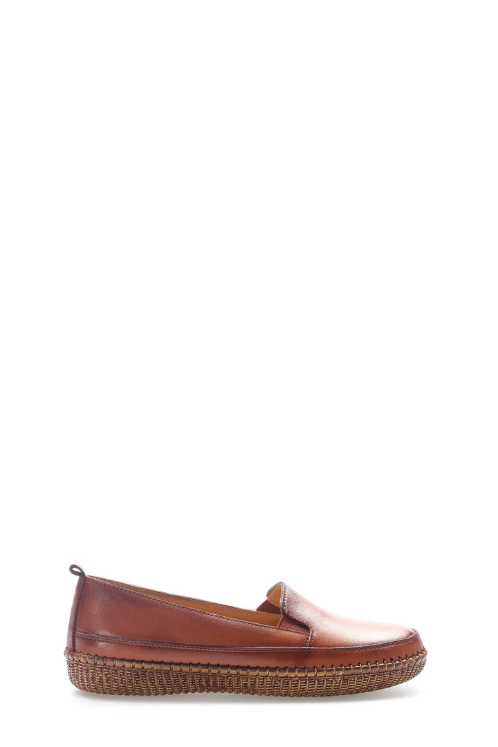 FST Genuine Leather Women's Casual Shoes 164ZA7010 Brown - Minneapolis
