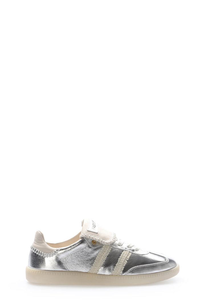 FST Genuine Leather Women's Casual Shoes 167ZA0028-8 Silver - Chernivtsi