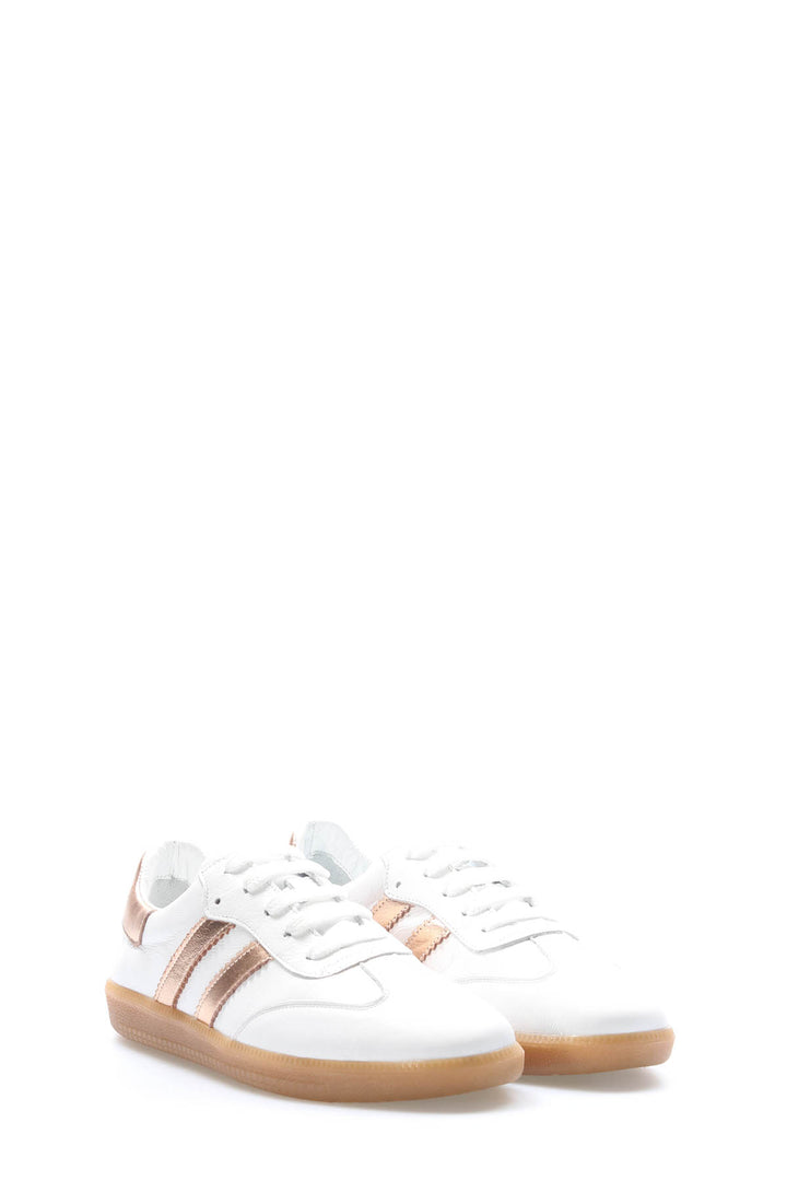 FST Genuine Leather Women's Casual Shoes 182ZA2324 White Gold - Saint-Hyacinthe
