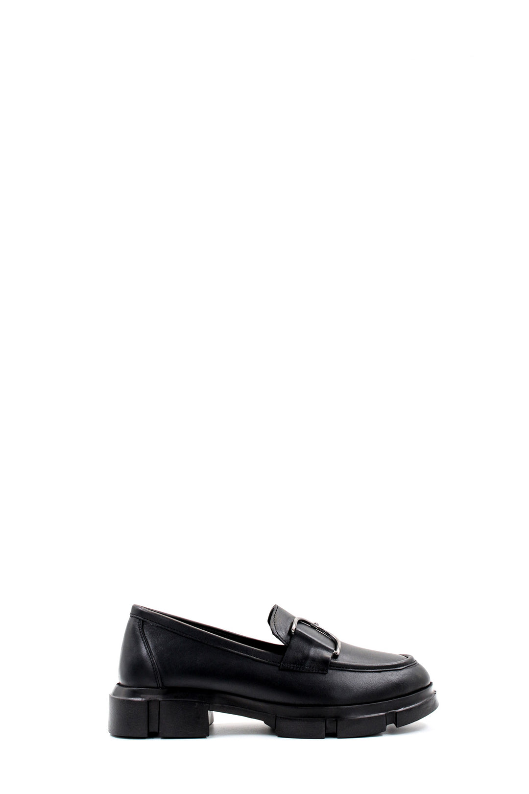 FST Genuine Leather Women's Casual Shoes 408ZA708-504 Black - Dublin