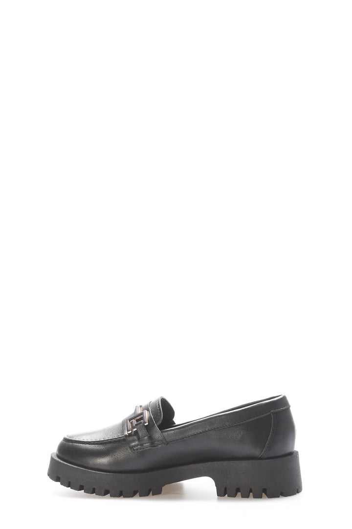 FST Genuine Leather Women's Casual Shoes 581ZA2854 Black - Texas City