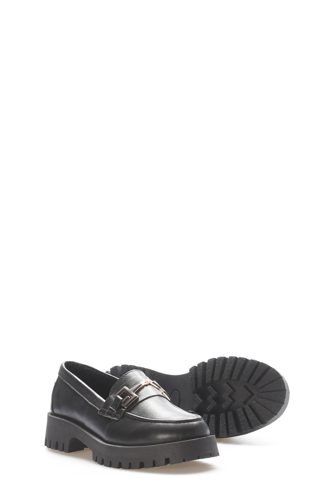 FST Genuine Leather Women's Casual Shoes 581ZA2854 Black - Texas City