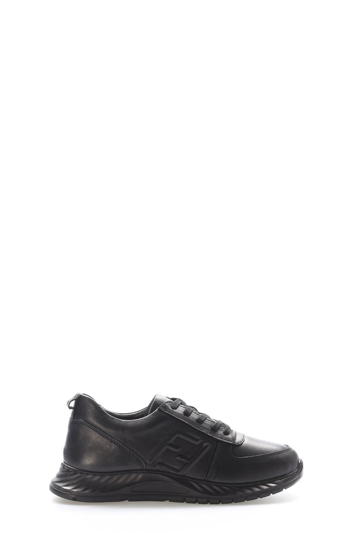 FST Genuine Leather Women's Casual Shoes 583ZA2502 Black - Franklin