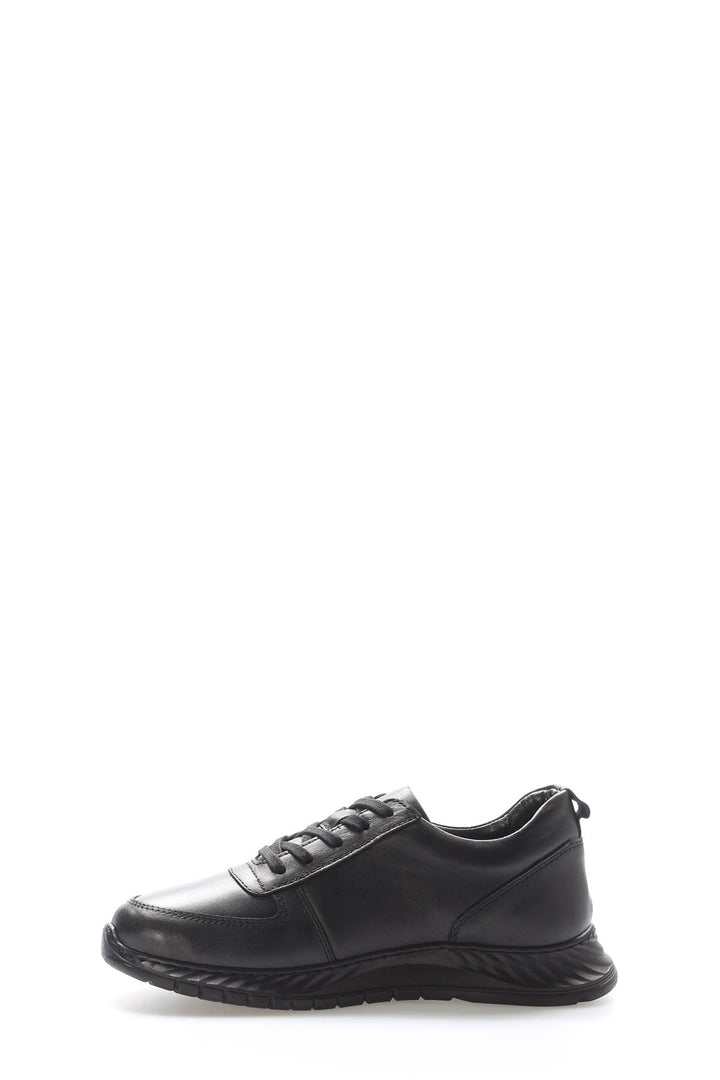 FST Genuine Leather Women's Casual Shoes 583ZA2502 Black - Franklin