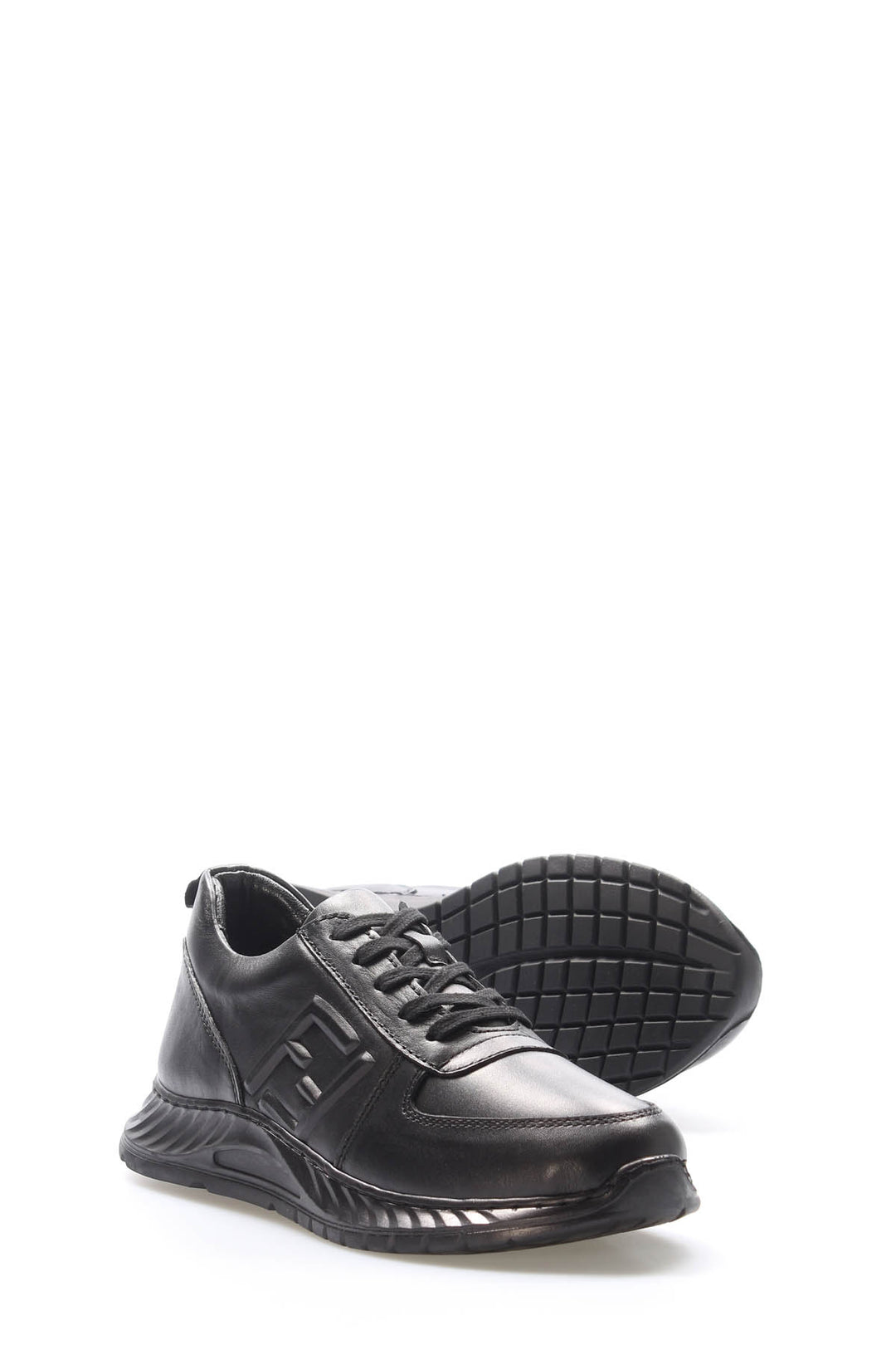 FST Genuine Leather Women's Casual Shoes 583ZA2502 Black - Franklin