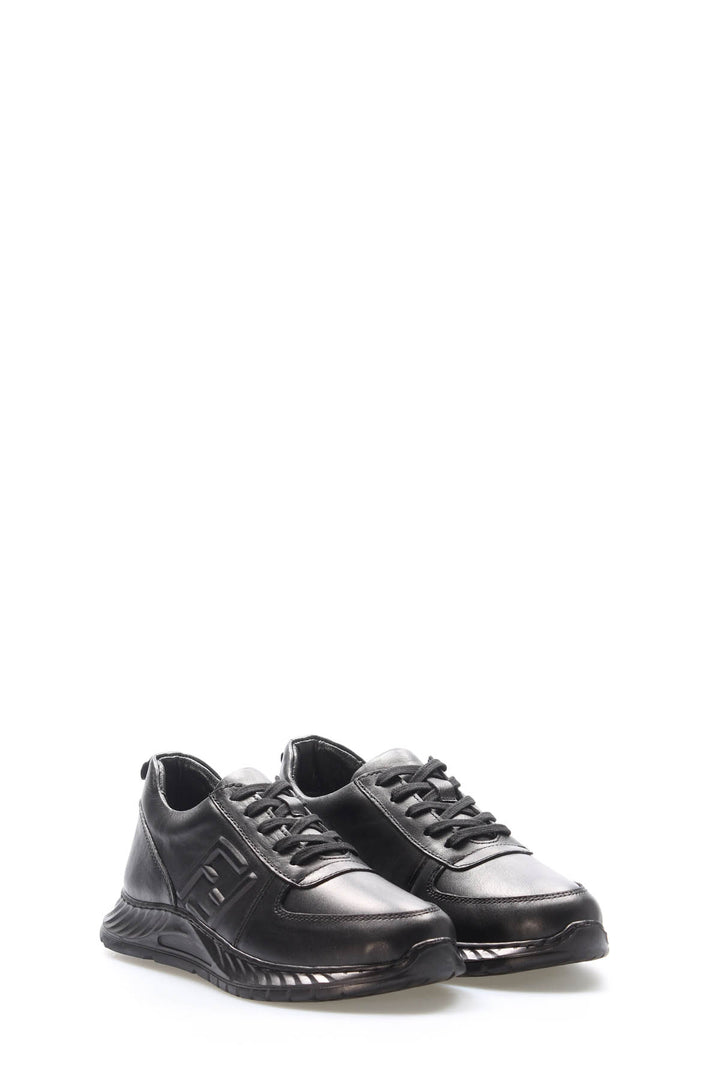 FST Genuine Leather Women's Casual Shoes 583ZA2502 Black - Franklin