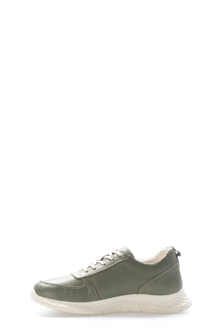 FST Genuine Leather Women's Casual Shoes 583ZA2502 GREEN - Bergkamen