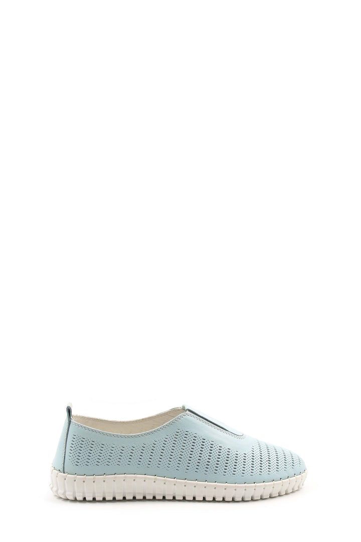 FST Genuine Leather Women's Casual Shoes 934ZA106LZR Blue - Ixtlahuacán de los Membrillos