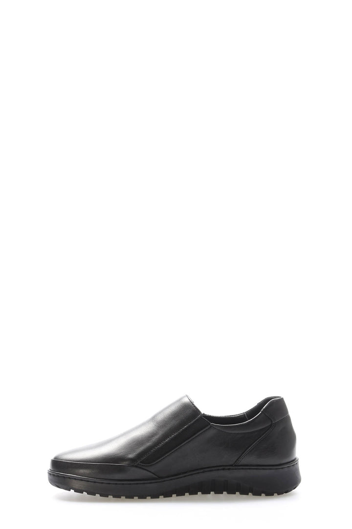 FST Genuine Leather Women's Casual Shoes 972ZA7512 Black - Jeffersonville