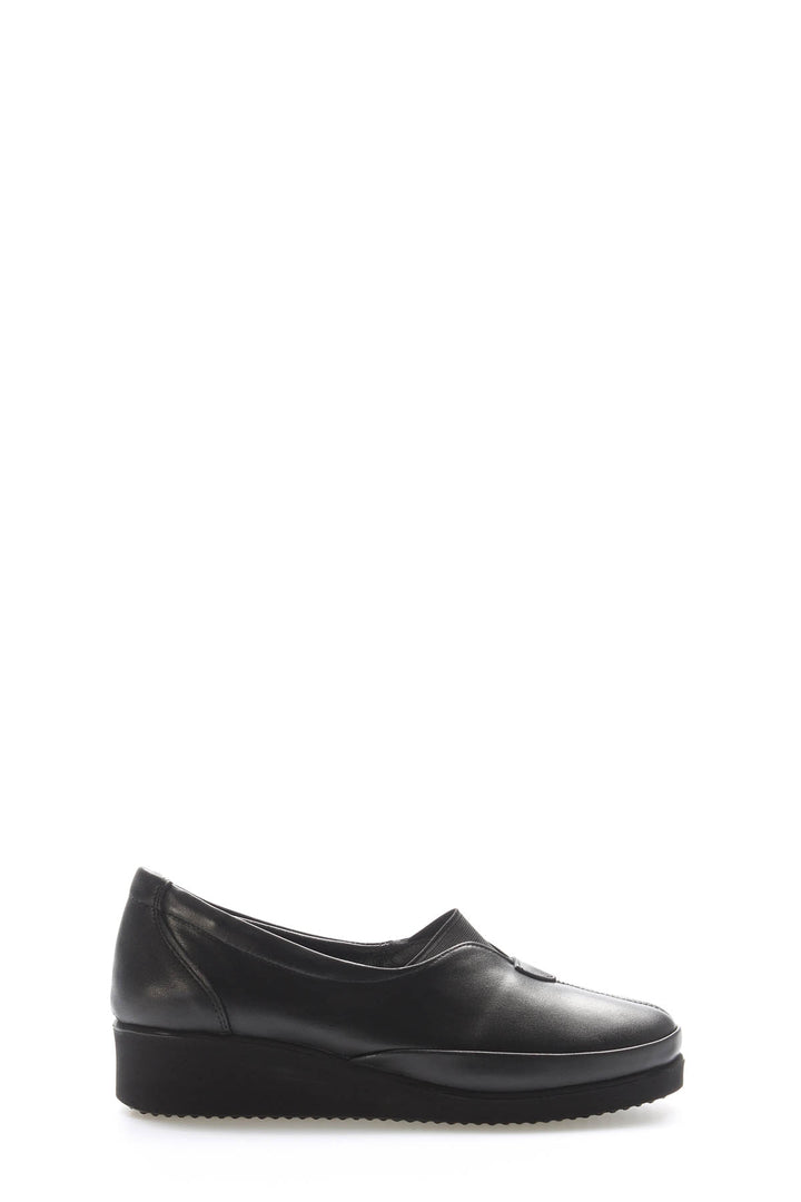 FST Genuine Leather Women's Casual Shoes 972ZA7905 Black - Ellesmere Port